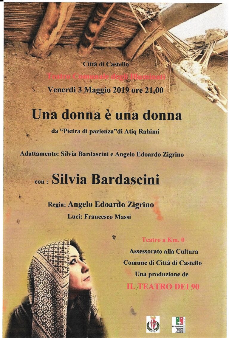 Venerdì torna l’appuntamento con “teatro a km zero!”: in scena lo spettacolo “una donna è una donna” della compagnia teatro dei 90