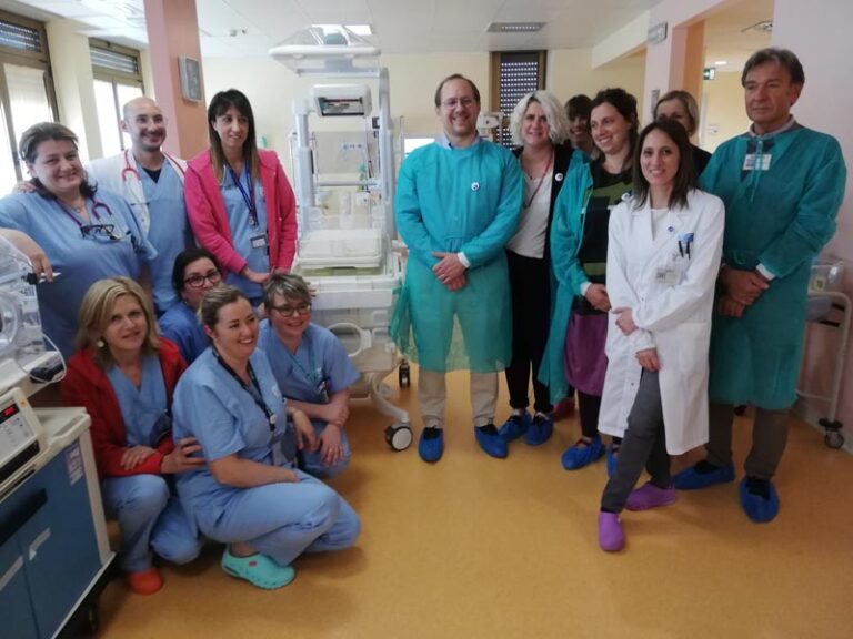 Dono alla Neonatologia, un’incubatrice in ricordo di Anita