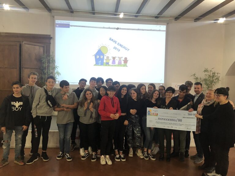Premiate le scuole del concorso “save energy”,  al primo posto la direzione didattica “Bufalini” di San Giustino.