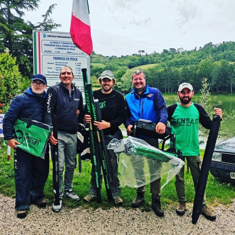 Un successo, il primo trofeo Sensas, svolto lo scorso week end ai laghi Cospaia e Fuscagna
