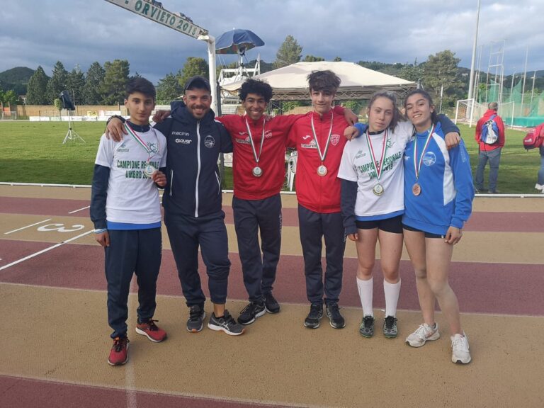 Atletica Libertas in evidenza ai regionali cadetti di Orvieto
