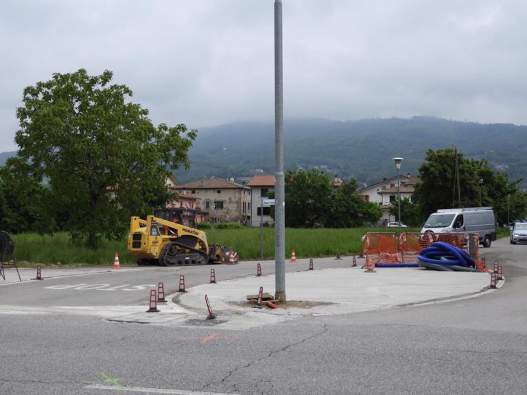 Sansepolcro, nuova rotatoria in Via Bartolomeo della Gatta. Al via i lavori