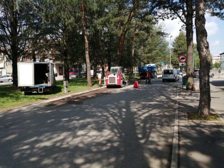 Iniziati i lavori per la messa in sicurezza dell’area di piazza Marx