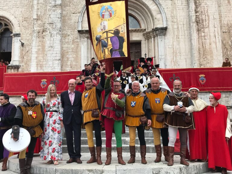 Incognita maltempo sul primo palio della Balestra 2019 in programma domenica 26 maggior Gubbio