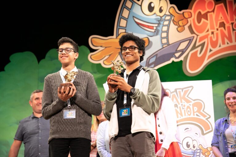 XXX Festival internazionale Ciak Junior di Jesolo.   “LO SPIRITO VERDE”, realizzato con gli studenti dell’Ist. Patrizi di Città di Castello, vince il premio come MIGLIOR GRUPPO DI ATTORI, per la MIGLIOR INTERPRETAZIONE MASCHILE e il PREMIO CANALE 5.