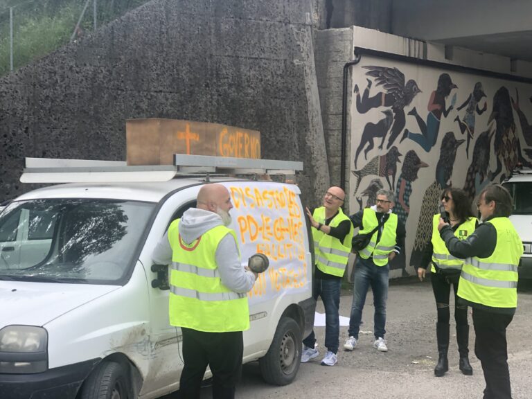 E45 punto 2: non si fermano le manifestazioni contro la chiusura al traffico pesante della e 45