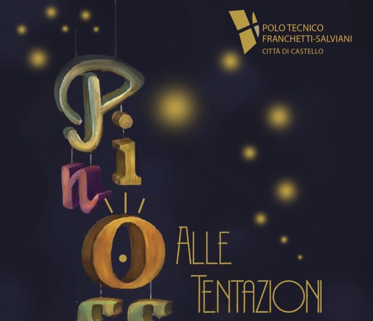 In scena il nuovo spettacolo del laboratorio teatrale del polo tecnico Franchetti – Salviani: “Pin-occhio alle tentazioni!” diretto da Valeria Marri