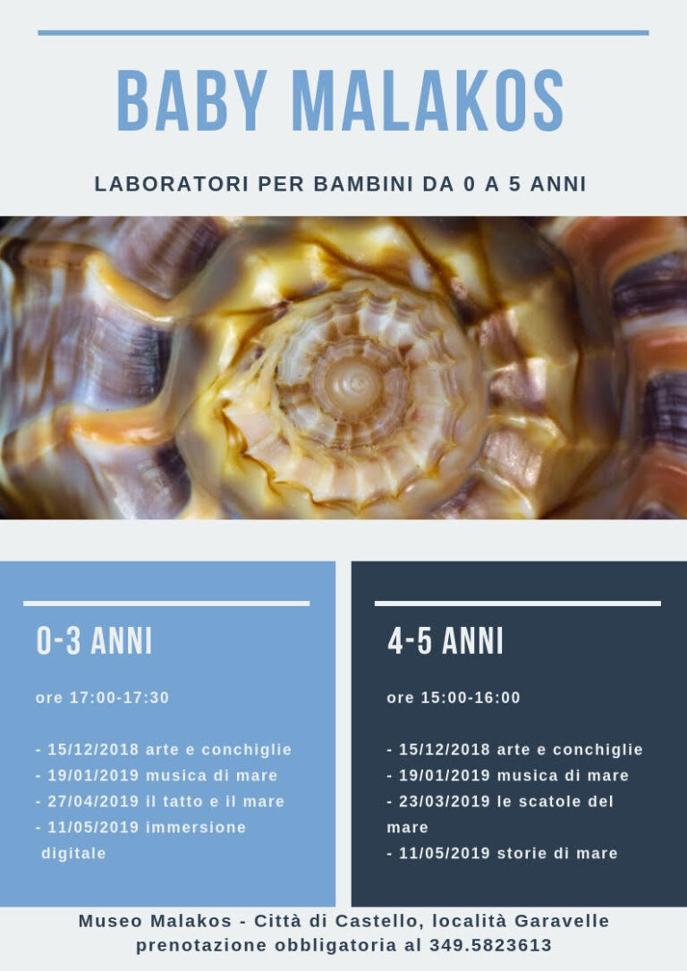 Ultimo appuntamento della stagione con la serie Baby Malakos