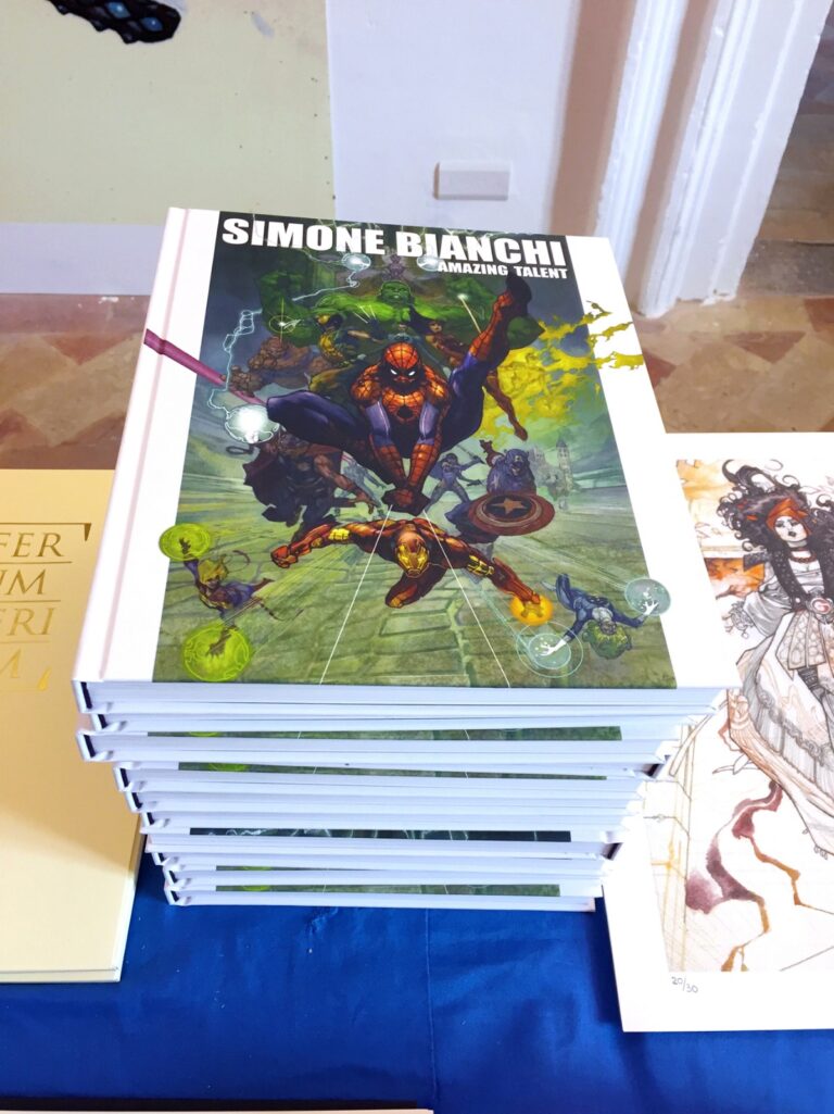 Simone Bianchi torna a Tiferno Comics per presentare il catalogo 2020