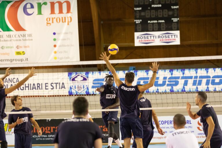 Pallavolo serie B/M:  ERM group San Giustino, si chiude la quinta settimana di preparazione
