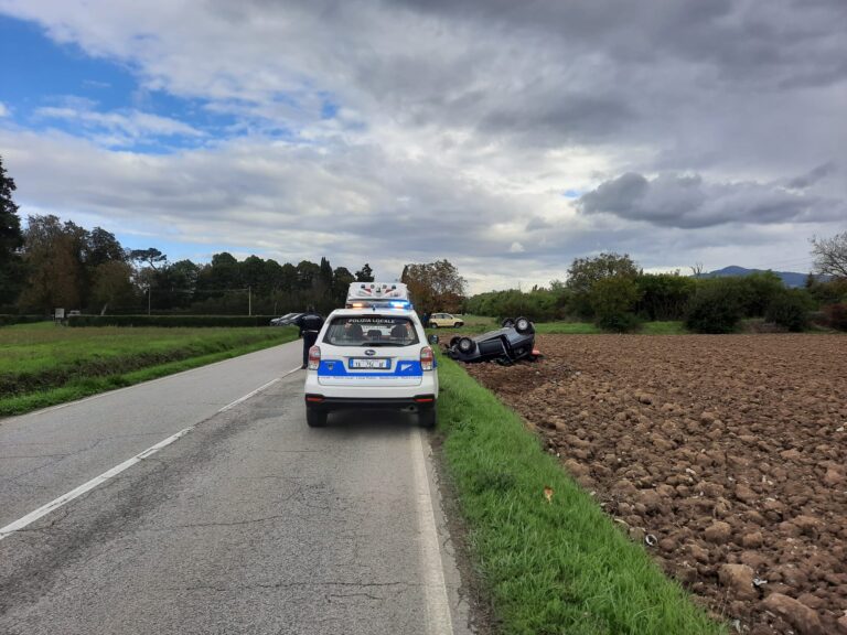 San Giustino: tre incidenti stradali nella giornata di lunedì