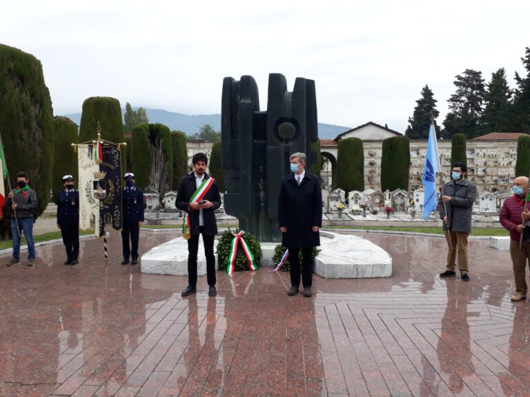 Ambasciatore sloveno in visita al Sacrario. Si rinnova la tradizione, Marconcini: “Omaggio alle 446 urne”