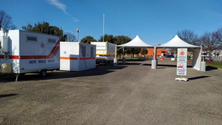 A Città di Castello la postazione per tamponi drive-through si sposta a Cerbara