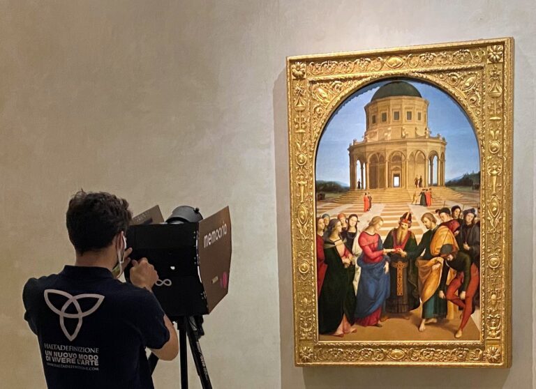 Città di Castello: lo Sposalizio della Vergine di Raffaello (clonato) torna a casa
