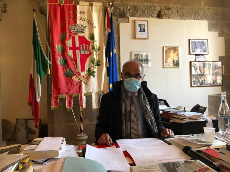 Covid-19 a Città di Castello: Bacchetta “ieri 7 guariti e 3 nuovi positivi. Da oggi Umbria in zona gialla”