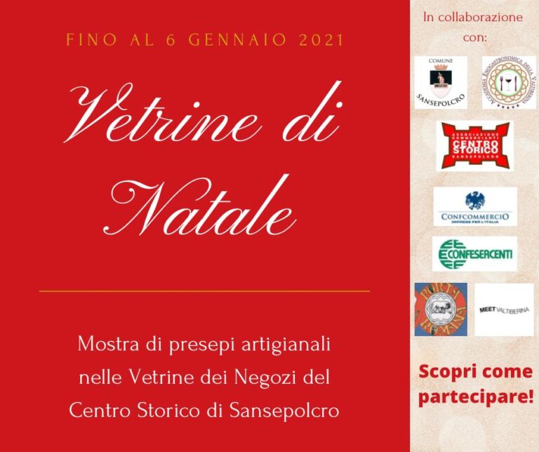 “Vetrine di Natale” i presepi addobbano i negozi del Borgo