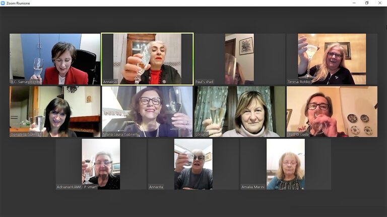 Le Socie del Club di Sansepolcro festeggiano il 97° anniversario della fondazione dell’Inner Wheel.