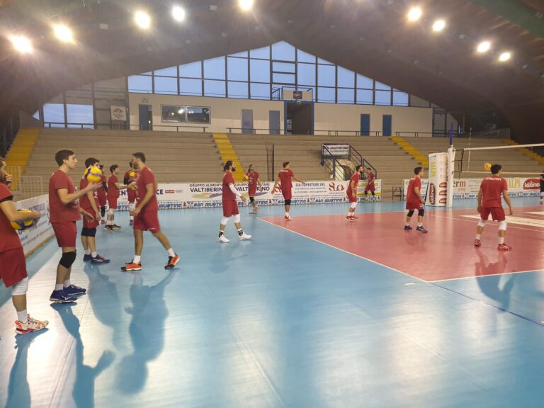 Pallavolo serie B/M: Job Italia Città di Castello, sconfitta in allenamento congiunto contro la ERM group San Giustino