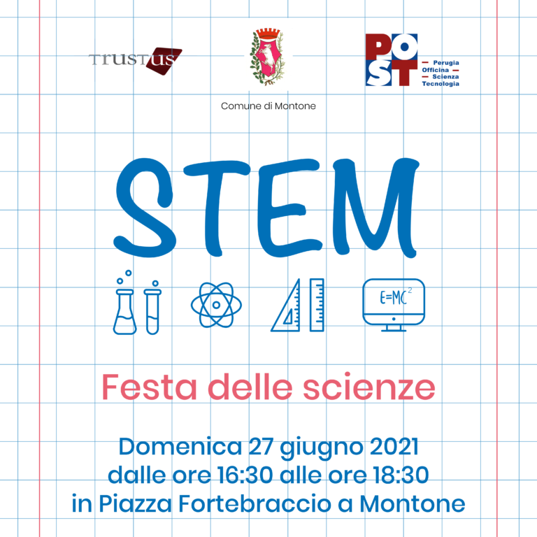Montone: Festa della scienza per le vie del paese. Appuntamento domenica 27 giugno con gli alunni delle Elementari