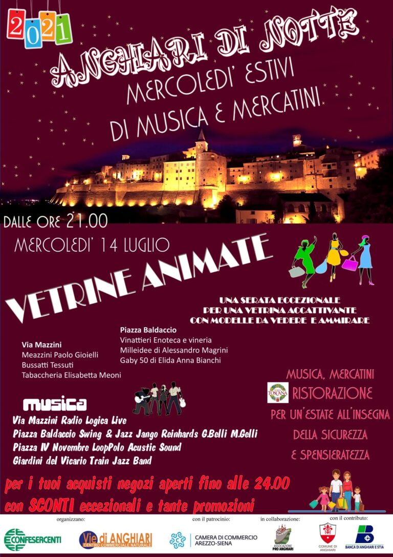 Tornano i Mercoledì di Anghiari