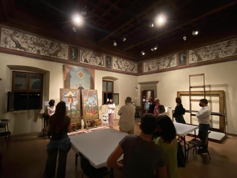 Alla Pinacoteca di Città di Castello visite al cantiere dello Stendardo