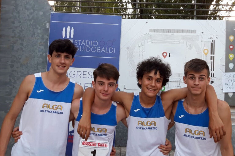 I Campionati Italiani Allievi hanno chiuso la stagione dell’Alga Atletica Arezzo