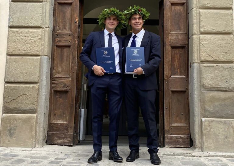 Lorenzo Lodovini Ciarabelli si laurea con il massimo dei voti in Economia Aziendale discutendo “a distanza” la tesi ispirata dall’esempio del nonno, Lucio Ciarabelli, “capitano d’impresa”