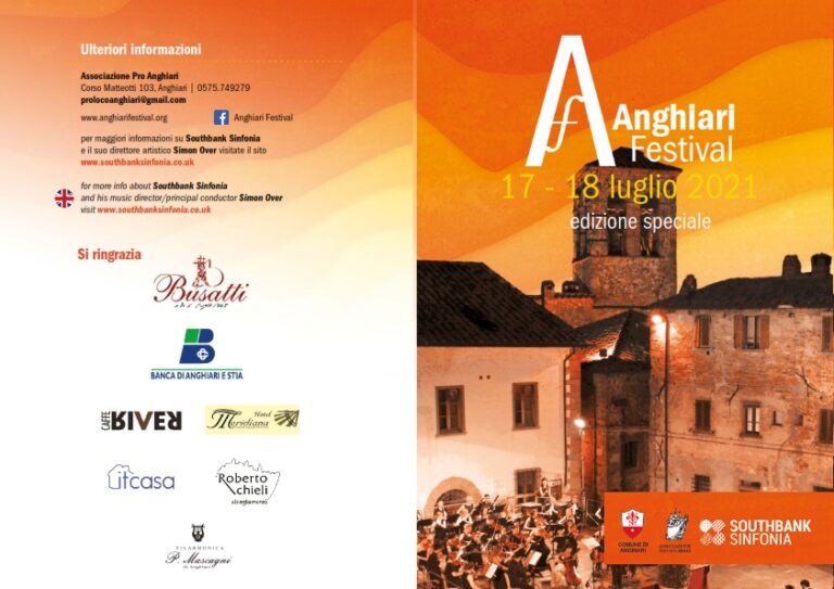 Anghiari festival: Sabato e domenica  due concerti della Southbank Sinfonia