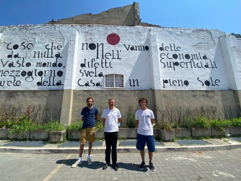 Calibro 2021 ai Molini Brighigna, parcheggio di via Scipione Lapi e Via delle Terme i murales di Calibro 2021