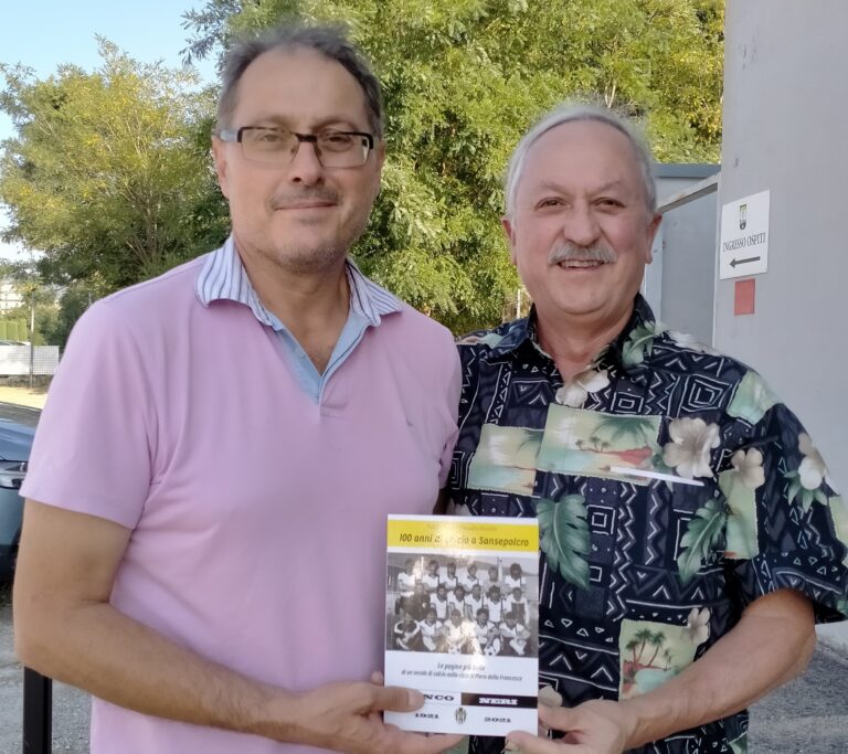 Venerdì 27 agosto alla biblioteca comunale, la presentazione del libro sui 100 anni del Sansepolcro