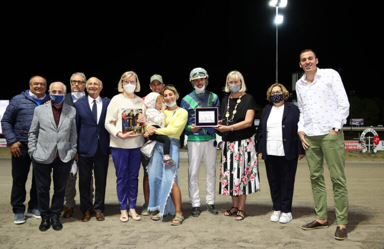 Serata memorabile all’ippodromo di Cesena fra eccellenze umbre e ricordo di Padre Danilo Reverberi e del Cavalier Riccardo Gualdani