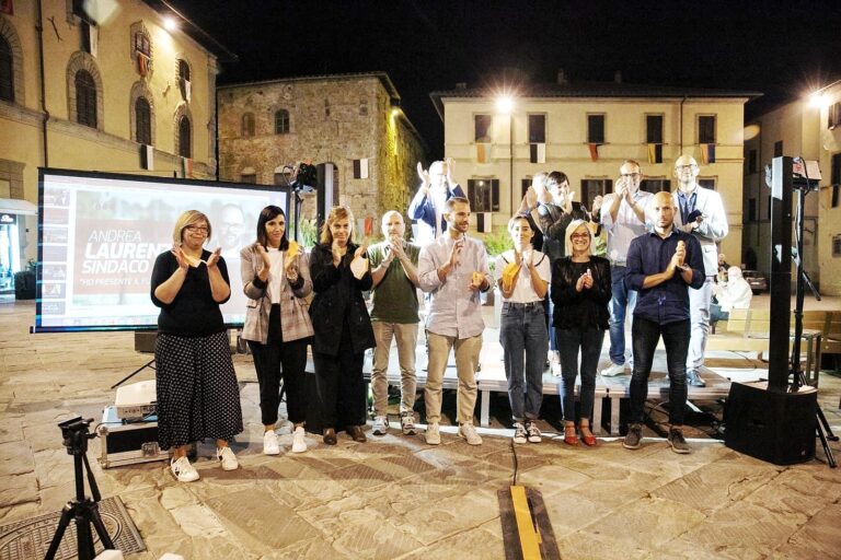 Grande affluenza per le “Dieci proposte per Sansepolcro” della coalizione di Andrea Laurenzi.