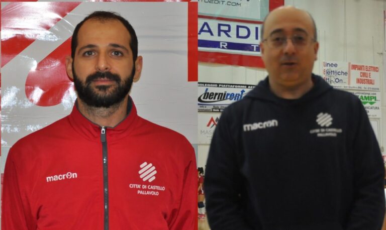 Volley mercato: Città di Castello, Pierpaolo Quarta confermato alla guida della under 13/F, Enrico Brizzi guiderà la Under 14 e 16 femminile