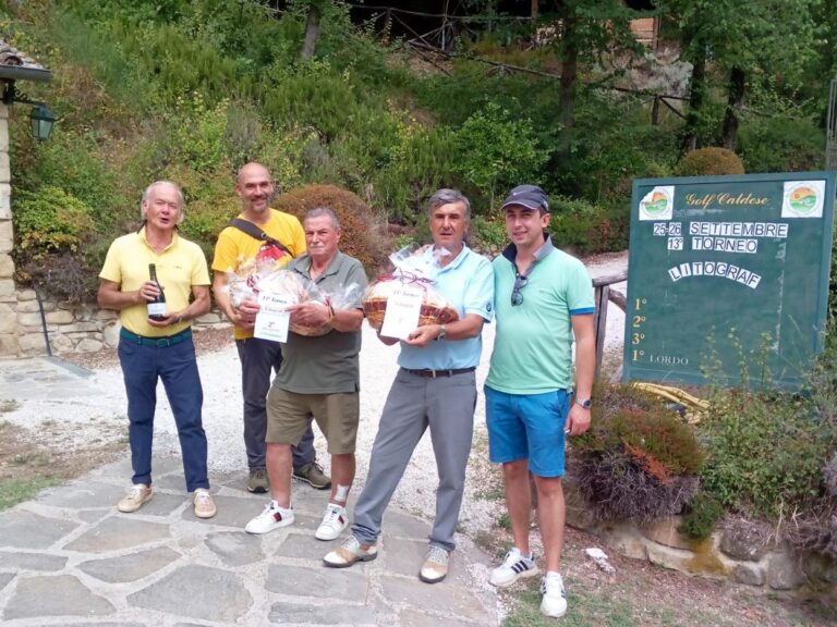 Golf al Caldese, iniziate le gare della stagione autunnale