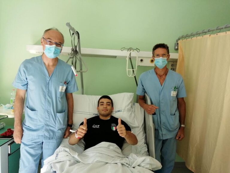 Ospedale Città di Castello, operato con successo l’olimpionico Davide Ruiu.  Il sollevatore azzurro è stato operato dall’equipe di Ortopedia e Traumatologia
