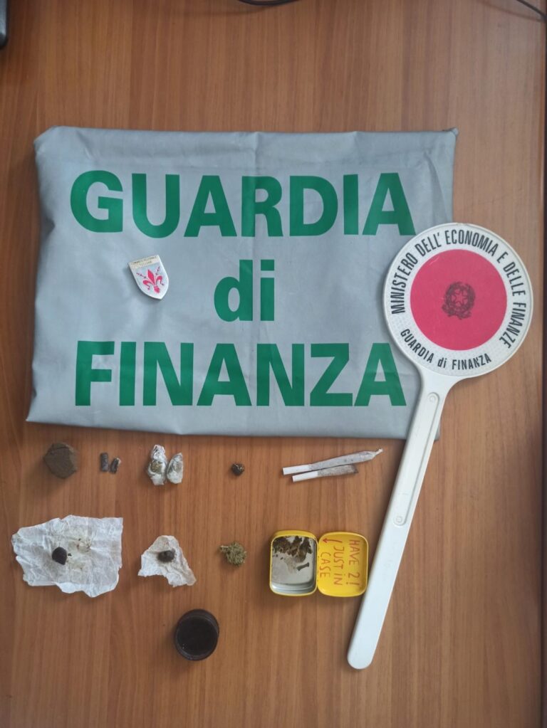 Controlli antidroga presso la stazione ferroviaria. 8 persone segnalate per detenzione di sostanze stupefacenti