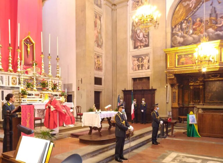 La Guardia di Finanza di Arezzo celebra oggi la ricorrenza del santo Patrono san Matteo