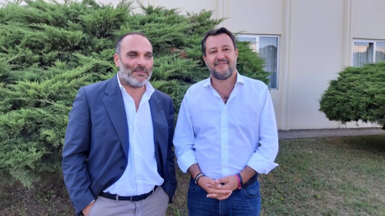 Matteo Salvini a Città di Castello incontra industriali e agricoltori: “Lasciamo libere le imprese di fare grande l’Umbria”