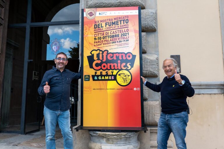 Sabato 9 e domenica 10 ottobre torna la mostra mercato Tiferno Comics