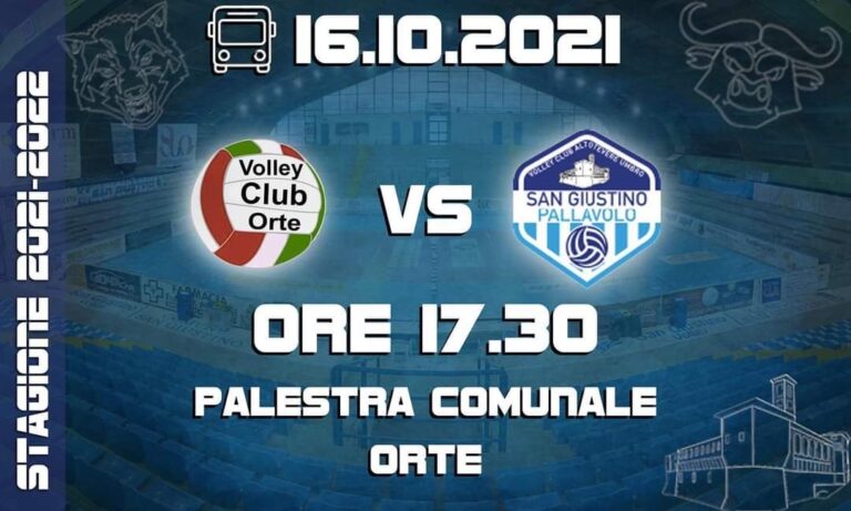 Pallavolo serie B/M: debutto ad Orte, per la ErmGroup San Giustino