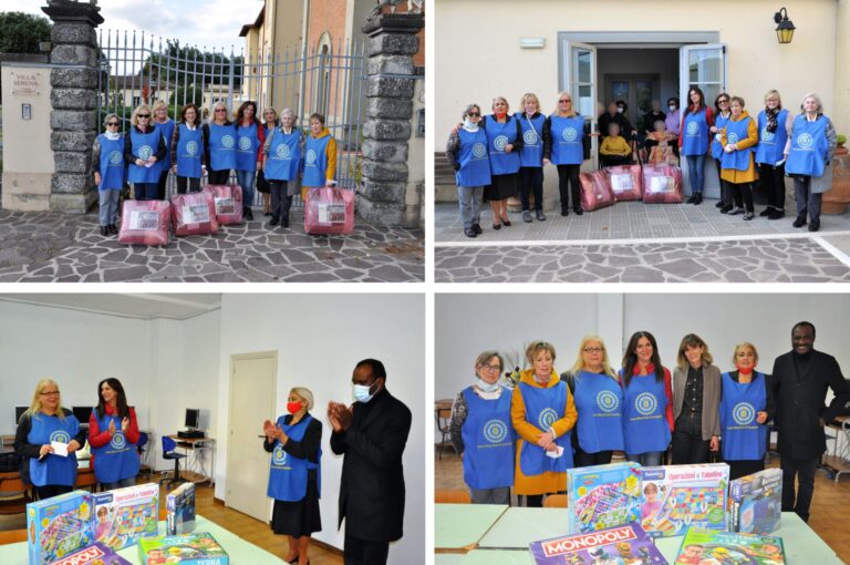 Inner Wheel Club di Sansepolcro: donazioni agli anziani della Casa di Riposo “Villa Serena” e ai ragazzi dell’Oratorio “Pompeo Ghezzi”
