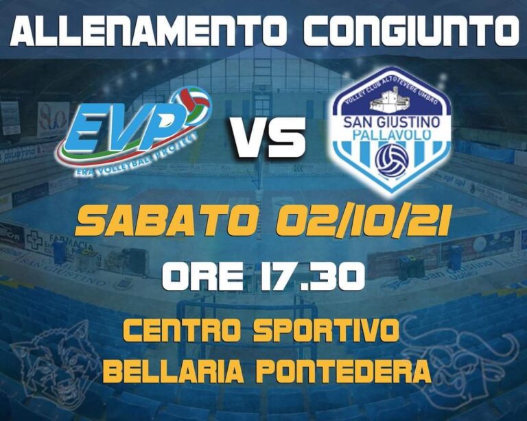 Pallavolo serie B/M: sabato 2 ottobre, il Primo Trofeo Gruppo Lupi, si incontreranno Pontedera e San Giustino