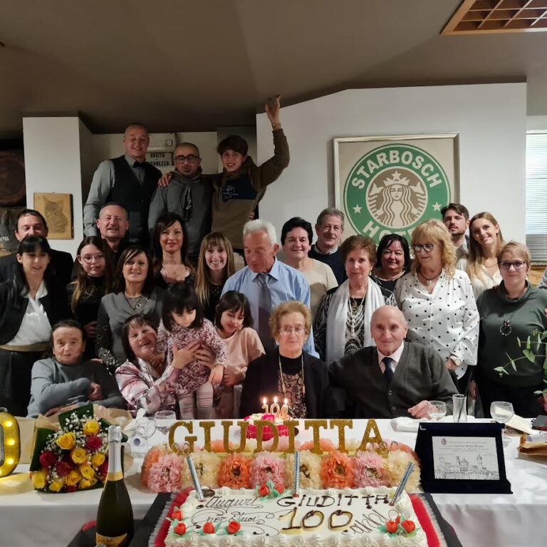 Città di Castello in festa per le cento candeline di Giuditta Maria Mazzei