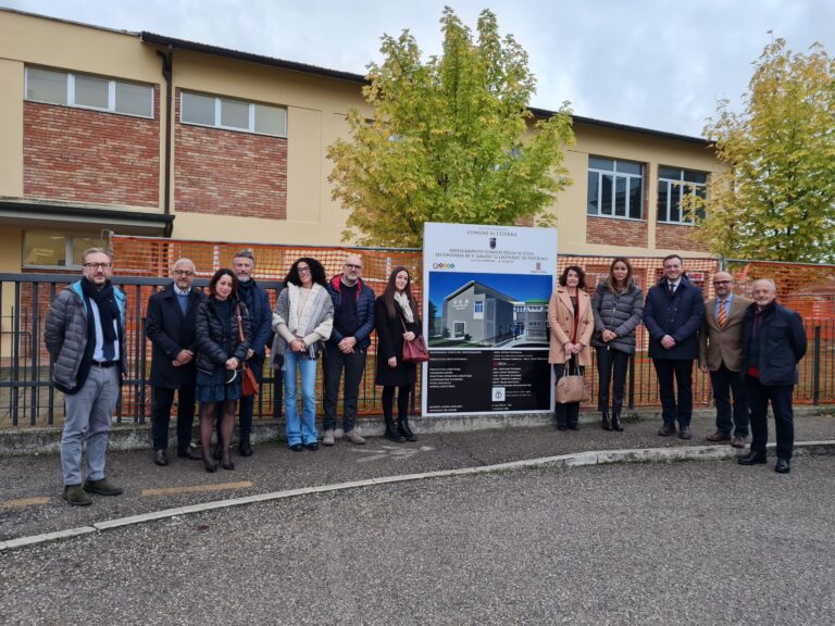 Citerna – Scuole sicure, iniziati i lavori alla media “Giacomo Leopardi” di Pistrino. Interventi per 1 milione di euro tra adeguamento sismico e efficientamento energetico