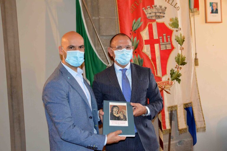 Città di Castello:  Il sindaco Luca Secondi ha incontrato oggi il nuovo Questore di Perugia, Giuseppe Bellassai