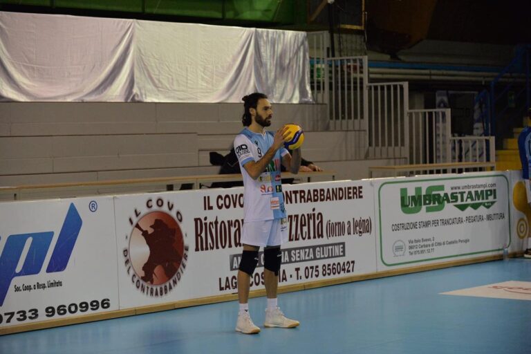 Pallavolo serie B/M: Agostini (ERMGROUP San Giustino) “sconfitta con Civita Castellana è la dimostrazione di quanto sia equilibrato questo campionato. A Prato servono punti”
