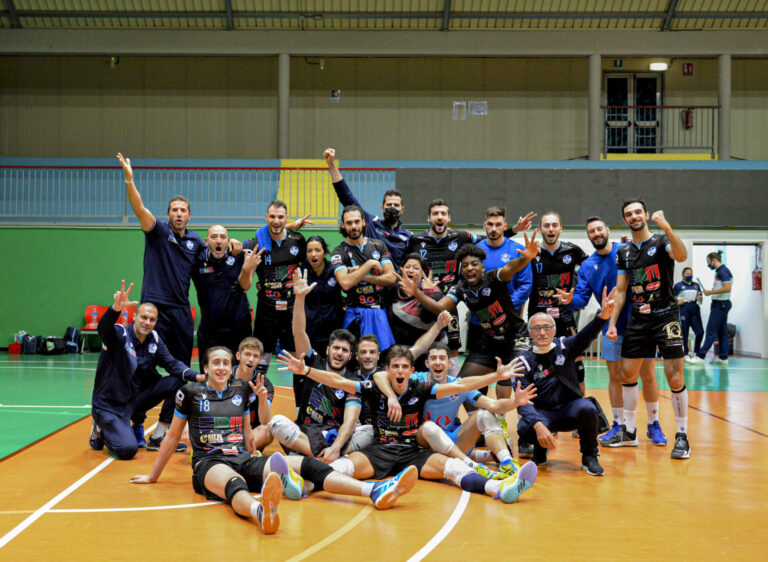 Pallavolo serie B/M: la Ermgroup San Giustino si riscatta vincendo in rimonta per 3-1 a Castelfranco di Sotto