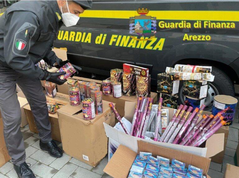 Sequestrati 37.000 “fuochi d’artificio” illecitamente detenuti