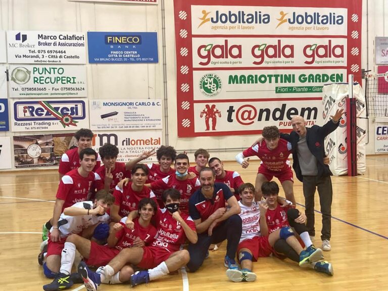 Pallavolo serie C/M: Città di Castello, prima vittoria in campionato contro Tavernelle