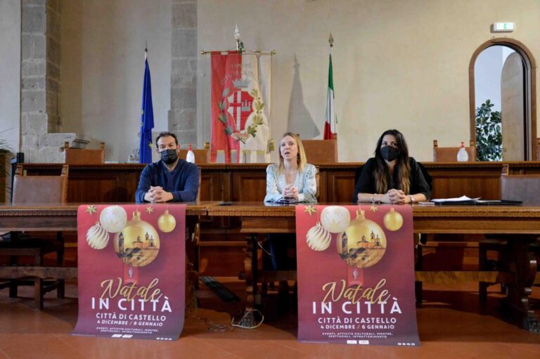 Città di Castello: “Natale in città” 2021, un mese di eventi e centro storico vestito a festa